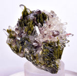 4.5cms AXINITE QUARTZ CRYSTALS Epidote Cluster Prehnite Peru Mineral Specimen Collectors A616