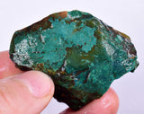 47grs GEM SILICA CHRYSOCOLLA Emeraldine Lily Mine Peru Scenic Quartz Malachite Chalcedony Emerald Jade Color S127