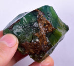96grs GEM SILICA CHRYSOCOLLA Emeraldine Lily Mine Peru Scenic Quartz Malachite Chalcedony Emerald Jade Color S128