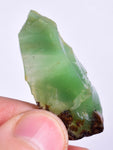 5.9grs GEM SILICA CHRYSOCOLLA Emeraldine Lily Mine Peru Scenic Quartz Malachite Chalcedony Emerald Jade Color S130