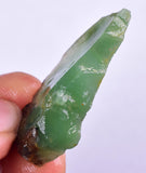 5.9grs GEM SILICA CHRYSOCOLLA Emeraldine Lily Mine Peru Scenic Quartz Malachite Chalcedony Emerald Jade Color S130