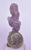 3.3cms AGATE GRAPE BOTRYOIDAL Crystal Chalcedony Quartz Indonesia Pendant A619