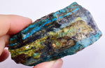 114grs BLUE OPAL ROUGH Peru Scenic Quality Jewelry Collector O791