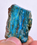 20grs BLUE OPAL ROUGH Peru Scenic Quality Jewelry Collector O793