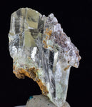 3.3cms SELENITE CRYSTALS CHRYSOCOLLA Lily Mine Peru Gypsum Mineral Specimen T459