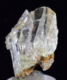 3.3cms SELENITE CRYSTALS CHRYSOCOLLA Lily Mine Peru Gypsum Mineral Specimen T459