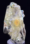 5.7cms SELENITE CRYSTALS CHRYSOCOLLA Lily Mine Peru Gypsum Mineral Specimen T460