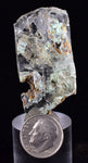 4.8cms SELENITE CRYSTALS CHRYSOCOLLA Lily Mine Peru Gypsum Mineral Specimen T461