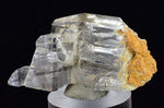 4.6cms SELENITE CRYSTALS CHRYSOCOLLA Lily Mine Peru Gypsum Mineral Specimen T462