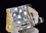 4.6cms SELENITE CRYSTALS CHRYSOCOLLA Lily Mine Peru Gypsum Mineral Specimen T462