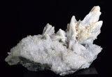 16cms QUARTZ CALCITE PYRITE Peru Crystals Old Stock Collector  Mineral Specimen Q386