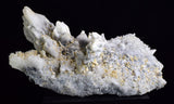 16cms QUARTZ CALCITE PYRITE Peru Crystals Old Stock Collector  Mineral Specimen Q386