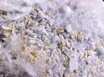 16cms QUARTZ CALCITE PYRITE Peru Crystals Old Stock Collector  Mineral Specimen Q386
