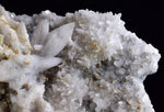 16cms QUARTZ CALCITE PYRITE Peru Crystals Old Stock Collector  Mineral Specimen Q386