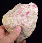 490 Grams RED THULITE ROUGH Scapolite Marialite Clinozoisite Peru  O797