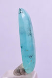 5.5carats BLUE OPAL CABOCHON Pendant Wire Wrap Caribean Turquoise Color Peru B104