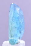 4carats BLUE OPAL CABOCHON Pendant Wire Wrap Caribean Turquoise Color Peru B105
