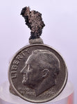 0.9cms NATIVE SILVER WIRES Peru Uchuchaccua Mine 2000 Discovery Mineral Specimen H366