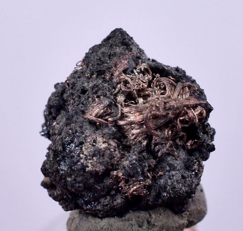0.8cms NATIVE SILVER WIRES Peru Uchuchaccua Mine 2000 Discovery Mineral Specimen H367