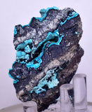 5.8cms CHRYSOCOLLA GRAPE BOTRYOIDAL Premium Peru Spheres Crystals Blue Color Cluster Stalactite C31