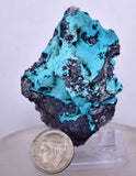5.8cms CHRYSOCOLLA GRAPE BOTRYOIDAL Premium Peru Spheres Crystals Blue Color Cluster Stalactite C31