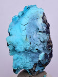 3.9cms CHRYSOCOLLA GRAPE BOTRYOIDAL Premium Peru Spheres Crystals Blue Color Cluster Stalactite C37