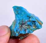 11grs BLUE OPAL ROUGH Peru Scenic Quality Jewelry Collector O802