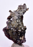 4.8cms AXINITE QUARTZ CRYSTALS Epidote Cluster Prehnite Peru Mineral Specimen Collectors A613