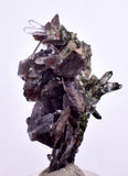 4.8cms AXINITE QUARTZ CRYSTALS Epidote Cluster Prehnite Peru Mineral Specimen Collectors A613