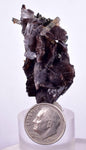 4.8cms AXINITE QUARTZ CRYSTALS Epidote Cluster Prehnite Peru Mineral Specimen Collectors A613