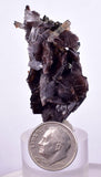 4.8cms AXINITE QUARTZ CRYSTALS Epidote Cluster Prehnite Peru Mineral Specimen Collectors A613