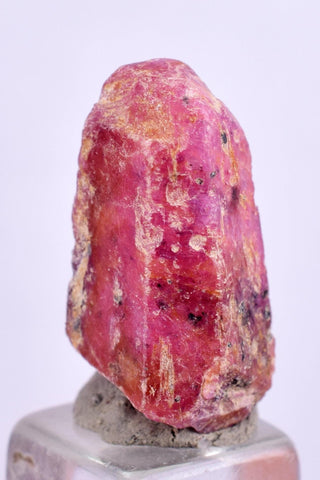 18cts RUBY CRYSTAL CORUNDUM Natural Rough Red Tanzania Mineral Specimen Y85