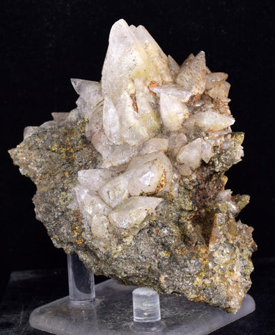 8.6cms CALCITE TOOTH DOG Peru Crystals Mineral Specimen Collector G266