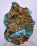 9cms CHALCANTHITE ROMERITE ALUNOGEN Natural Botryoidal Crystals Melanterite Pyrite New Find Peru Translucent Rare Stable For Display F453