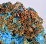 9cms CHALCANTHITE ROMERITE ALUNOGEN Natural Botryoidal Crystals Melanterite Pyrite New Find Peru Translucent Rare Stable For Display F453