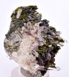 4.5cms AXINITE QUARTZ CRYSTALS Epidote Cluster Prehnite Peru Mineral Specimen Collectors A616