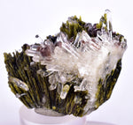 4.5cms AXINITE QUARTZ CRYSTALS Epidote Cluster Prehnite Peru Mineral Specimen Collectors A616