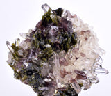 4.5cms AXINITE QUARTZ CRYSTALS Epidote Cluster Prehnite Peru Mineral Specimen Collectors A616