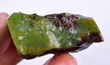 71gr GEM SILICA CHRYSOCOLLA Emeraldine Lily Mine Peru Scenic Quartz Malachite Chalcedony Emerald Jade Color S125
