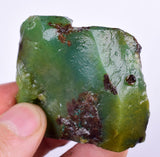 71gr GEM SILICA CHRYSOCOLLA Emeraldine Lily Mine Peru Scenic Quartz Malachite Chalcedony Emerald Jade Color S125