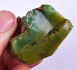 25grs GEM SILICA CHRYSOCOLLA Emeraldine Lily Mine Peru Scenic Quartz Malachite Chalcedony Emerald Jade Color S129
