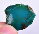 4.9grs GEM SILICA CHRYSOCOLLA Emeraldine Lily Mine Peru Scenic Quartz Malachite Chalcedony Emerald Jade Color S132