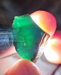 4.9grs GEM SILICA CHRYSOCOLLA Emeraldine Lily Mine Peru Scenic Quartz Malachite Chalcedony Emerald Jade Color S132