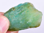 14grs GEM SILICA CHRYSOCOLLA Emeraldine Lily Mine Peru Scenic Quartz Malachite Chalcedony Emerald Jade Color S133