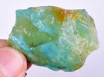 14grs GEM SILICA CHRYSOCOLLA Emeraldine Lily Mine Peru Scenic Quartz Malachite Chalcedony Emerald Jade Color S133