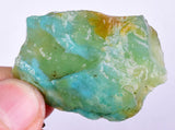 14grs GEM SILICA CHRYSOCOLLA Emeraldine Lily Mine Peru Scenic Quartz Malachite Chalcedony Emerald Jade Color S133