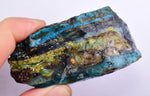 114grs BLUE OPAL ROUGH Peru Scenic Quality Jewelry Collector O791