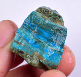 20grs BLUE OPAL ROUGH Peru Scenic Quality Jewelry Collector O793