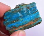 20grs BLUE OPAL ROUGH Peru Scenic Quality Jewelry Collector O793