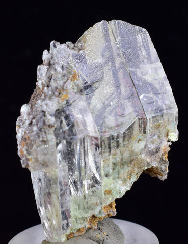 3.3cms SELENITE CRYSTALS CHRYSOCOLLA Lily Mine Peru Gypsum Mineral Specimen T459